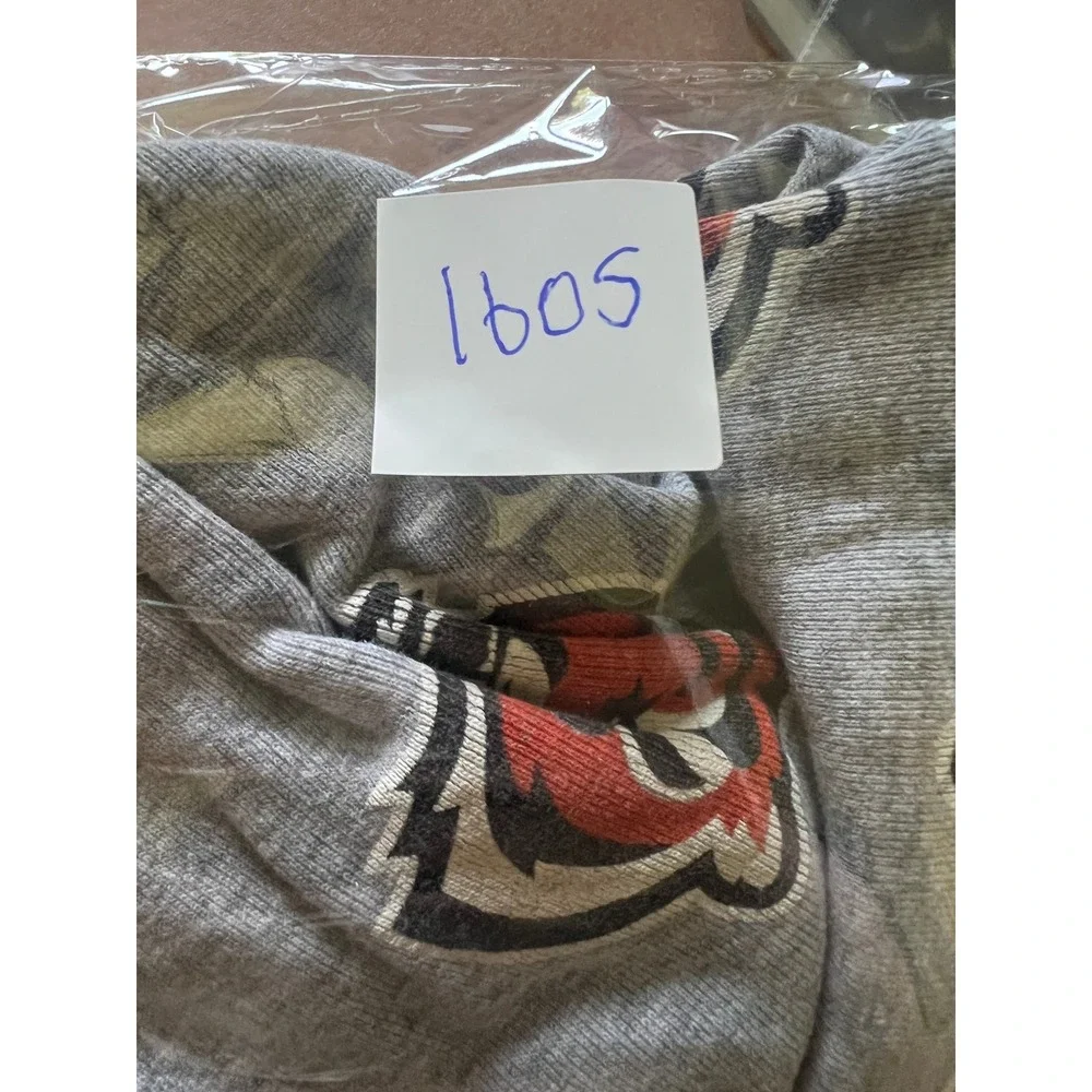 NFL‎ Cincinnati Bengals Pajama Pants Kids Med 10/12 Gray All Over Print Joggers